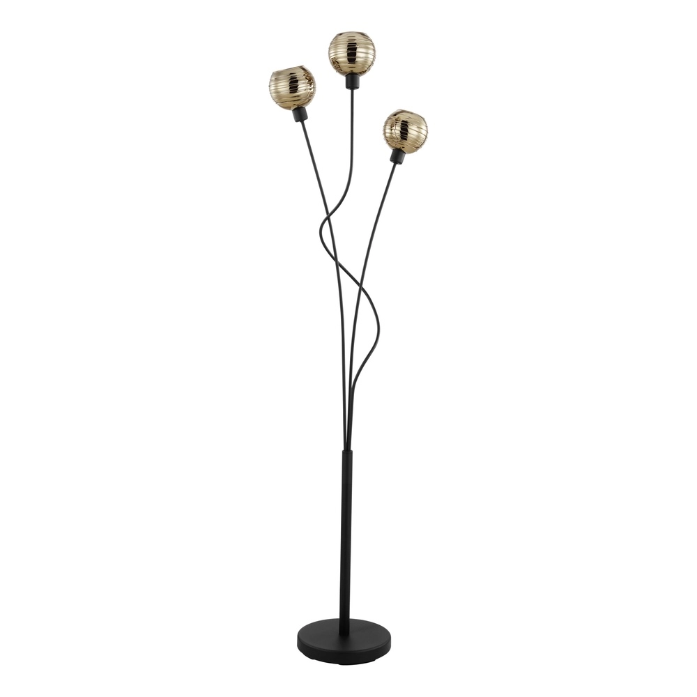 Floor lamp Creppo Black