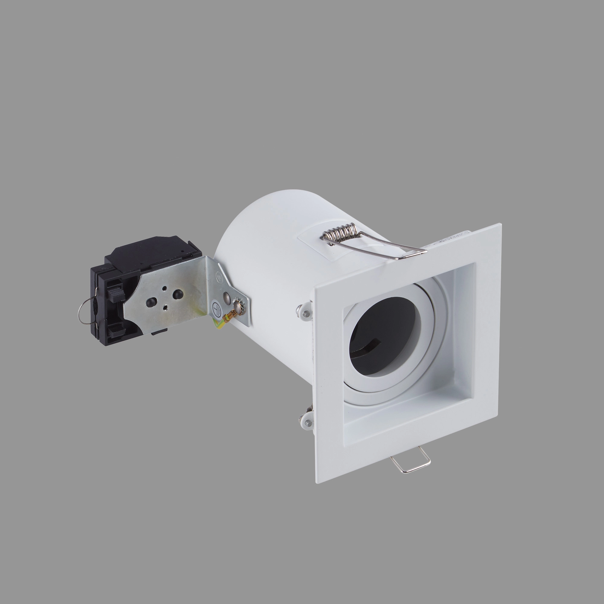 Square recessed spotlight Grid white Lyora 5053423307145