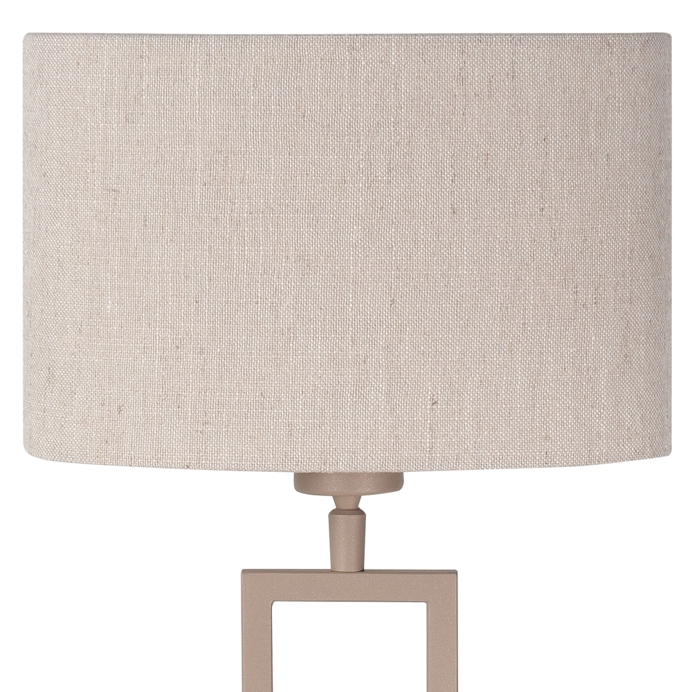 Table lamp Monza sand brown Highlight 8718379051180