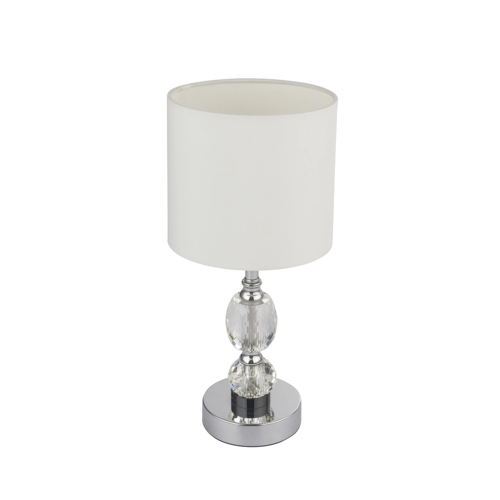 Classic table lamp Bronn chrome 34cm Globo 9007371379361