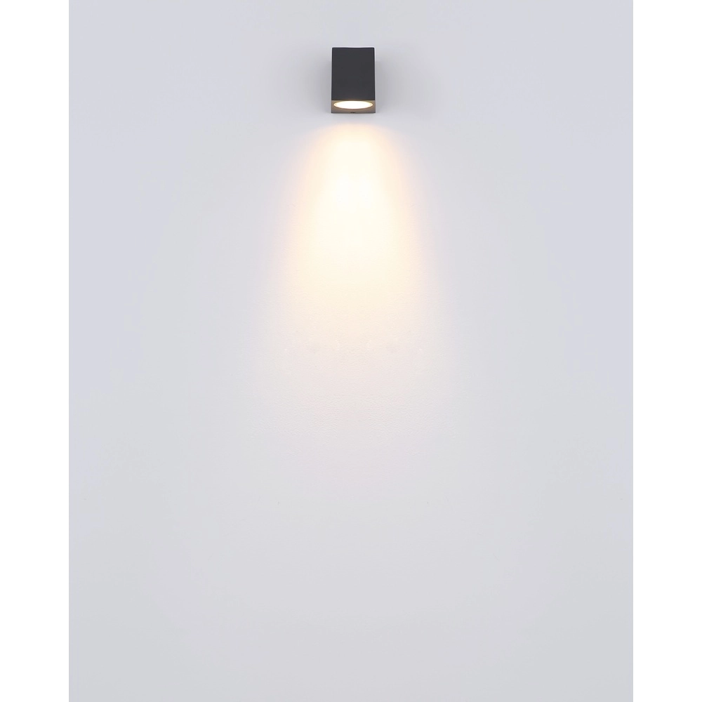 Surface-mounted spot Veronika Down anthracite Globo 9007371419067
