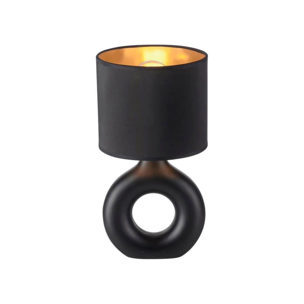Table lamp Carara black Just Light 4043689004842