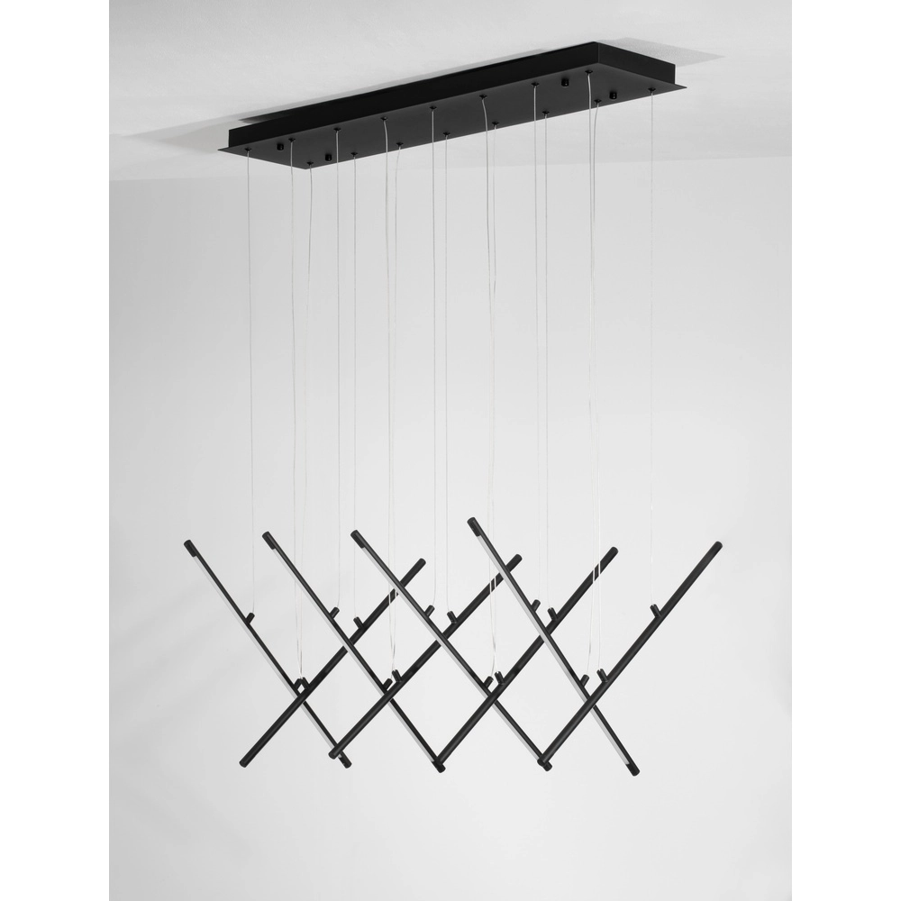 Design pendant lamp Elettra black Lyora 5212017446084