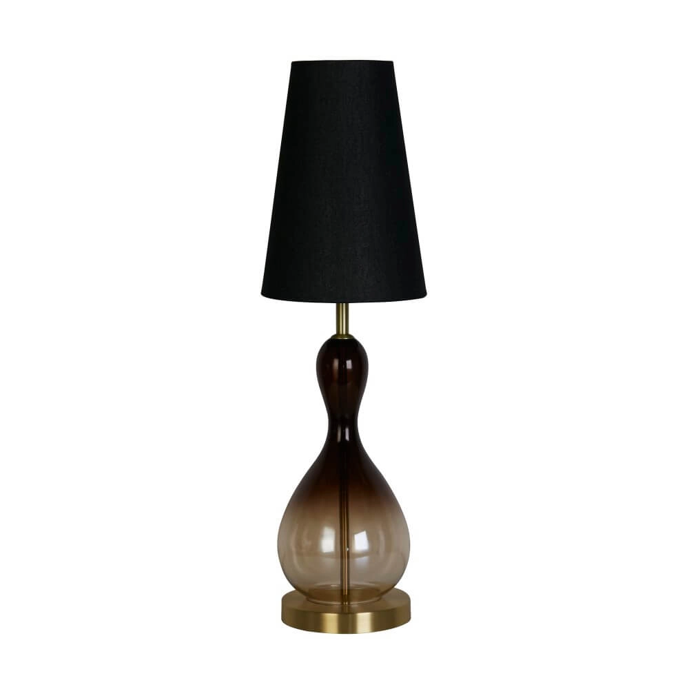 Black table lamp Marakesh with hood Searchlight 5053423267722
