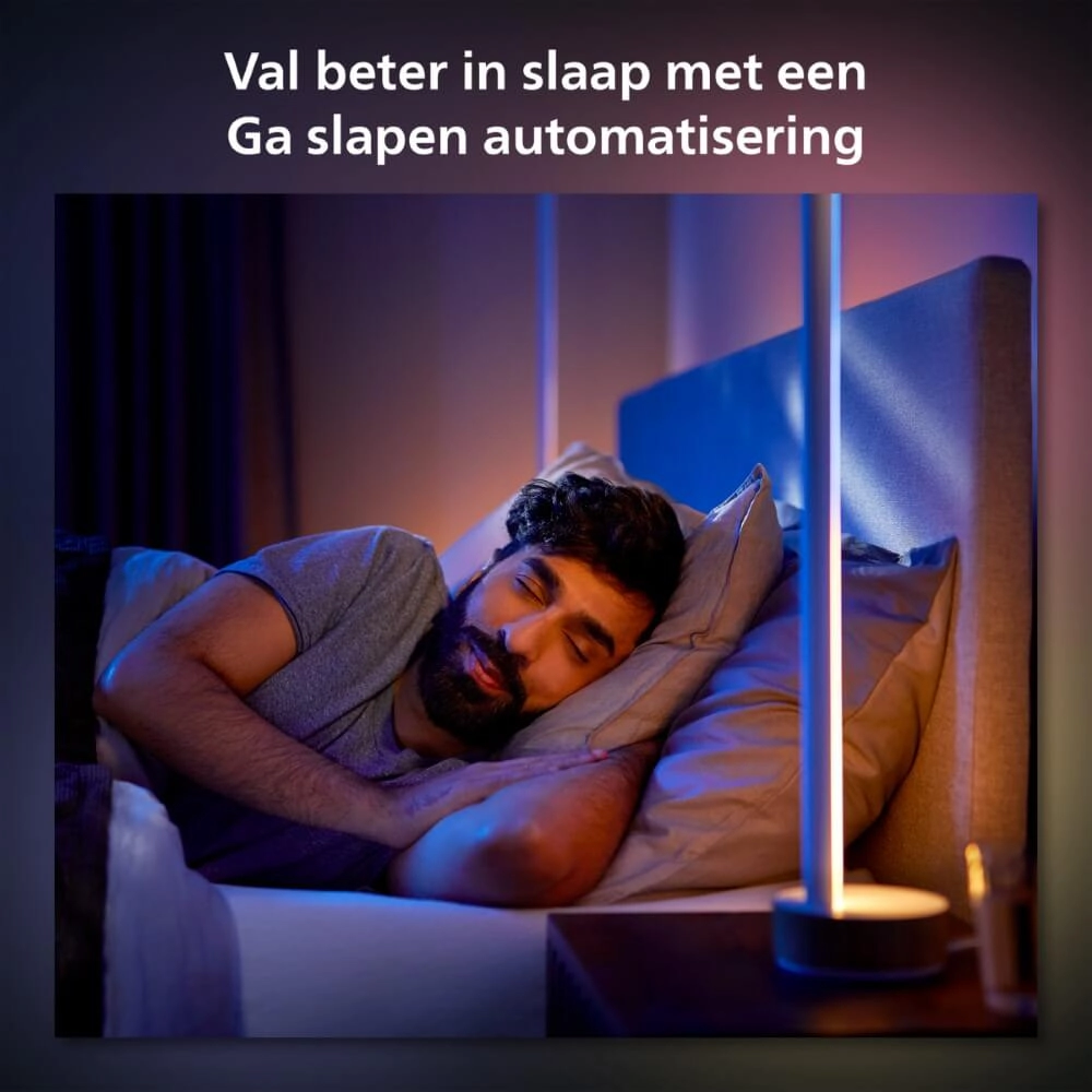 Smart floor lamp Hue Signe - White and color Philips 8719514433526