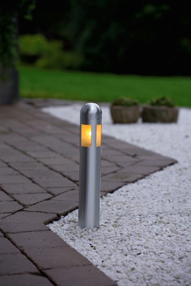 Garden lamps 12 volt Amalfi (3x) 35cm metallic grey KonstSmide 7318307451009