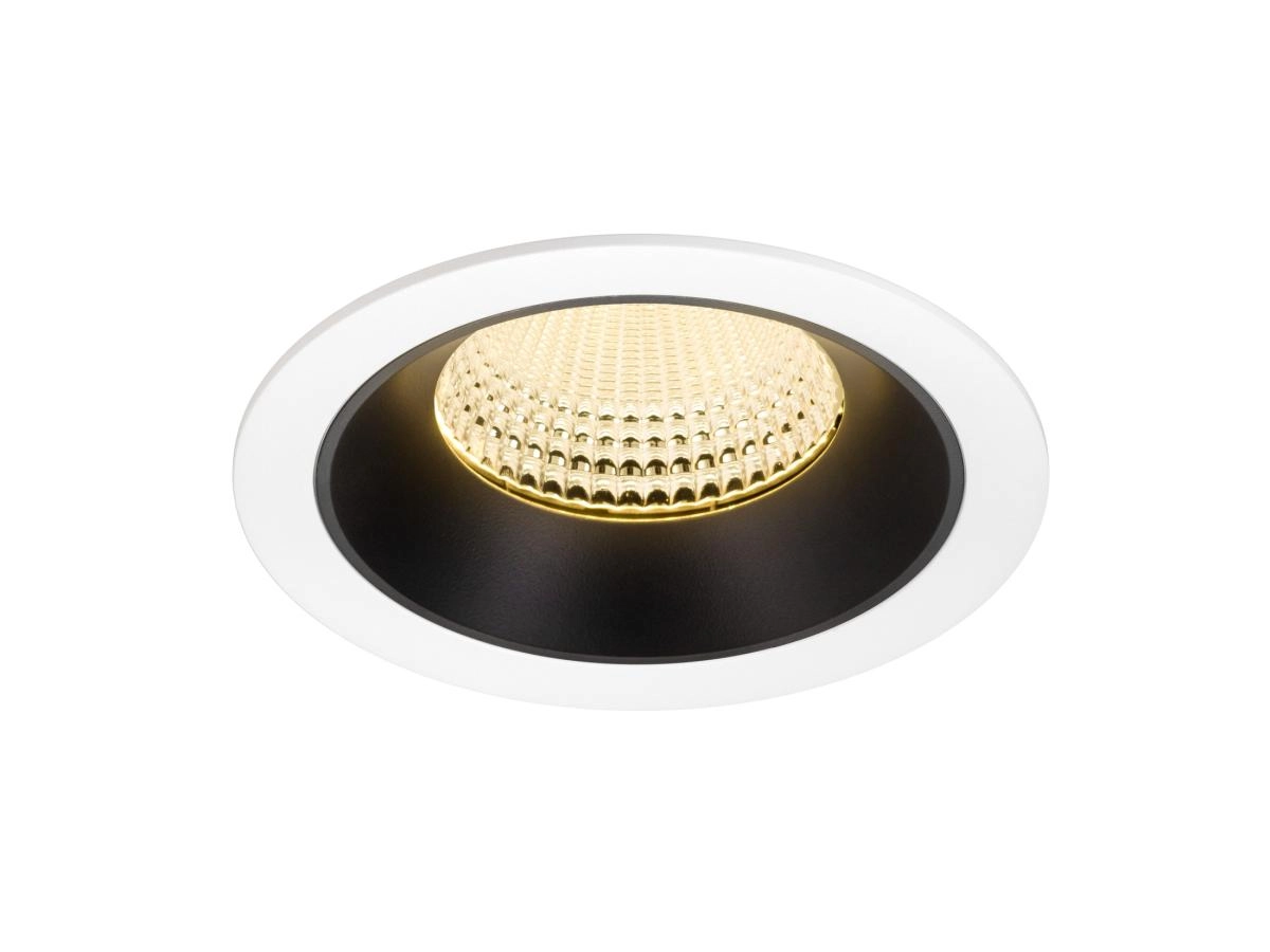 Recessed spotlight Numinos XL white/black 3000K - 55deg