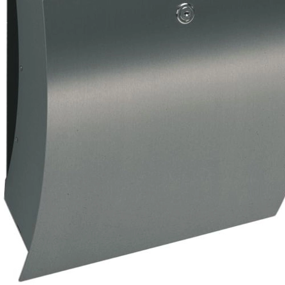 Stainless steel mailbox Letter Design 50cm grey Albert 4007235907704