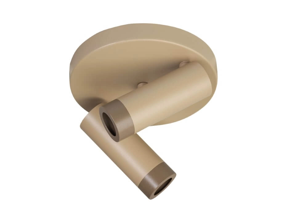 Sand-colored ceiling lamp Miller Sand 2-light