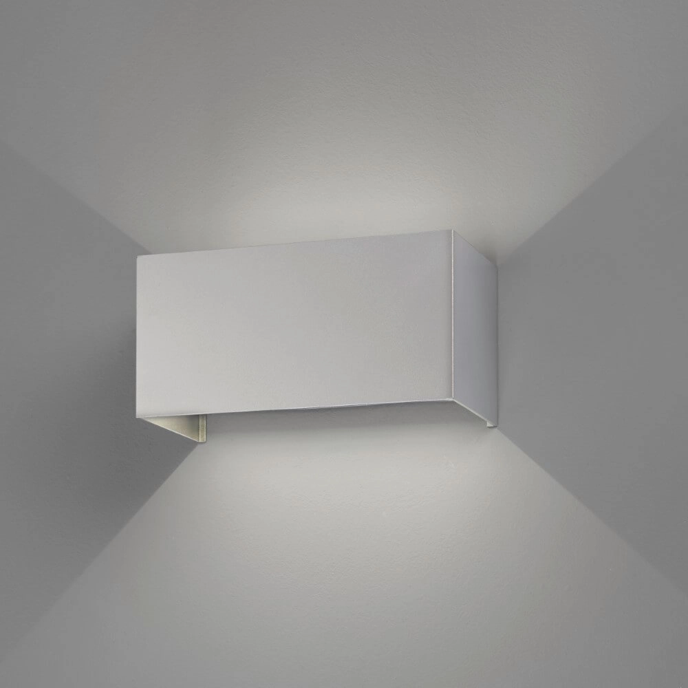 LED wall lamp Wallo silver gray Fischer & Honsel 4003694305181
