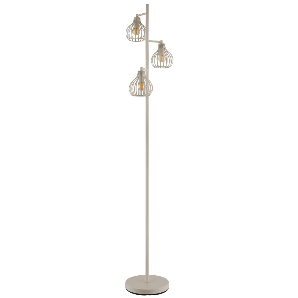 3-light floor lamp Mateo cream Globo 9007371572236
