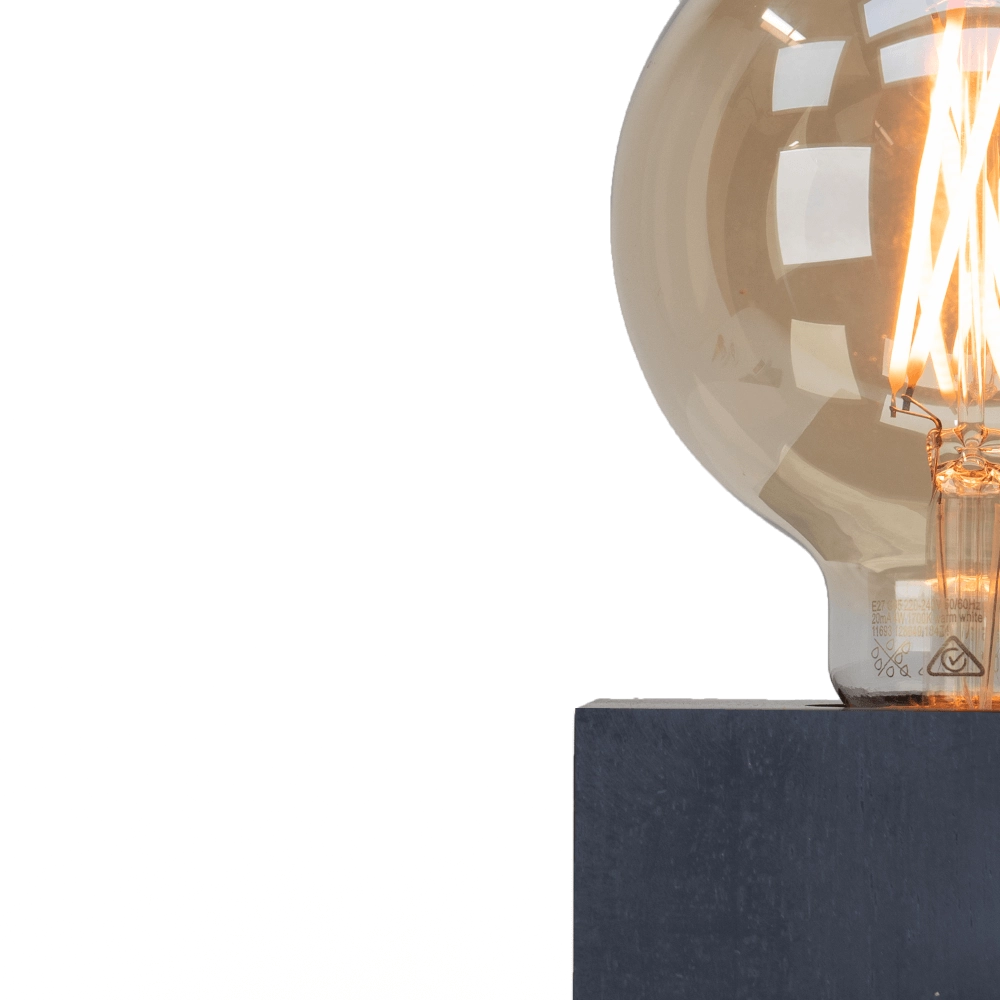 Table lamp Prestwick 2 Dark wood Eglo 9002759437343