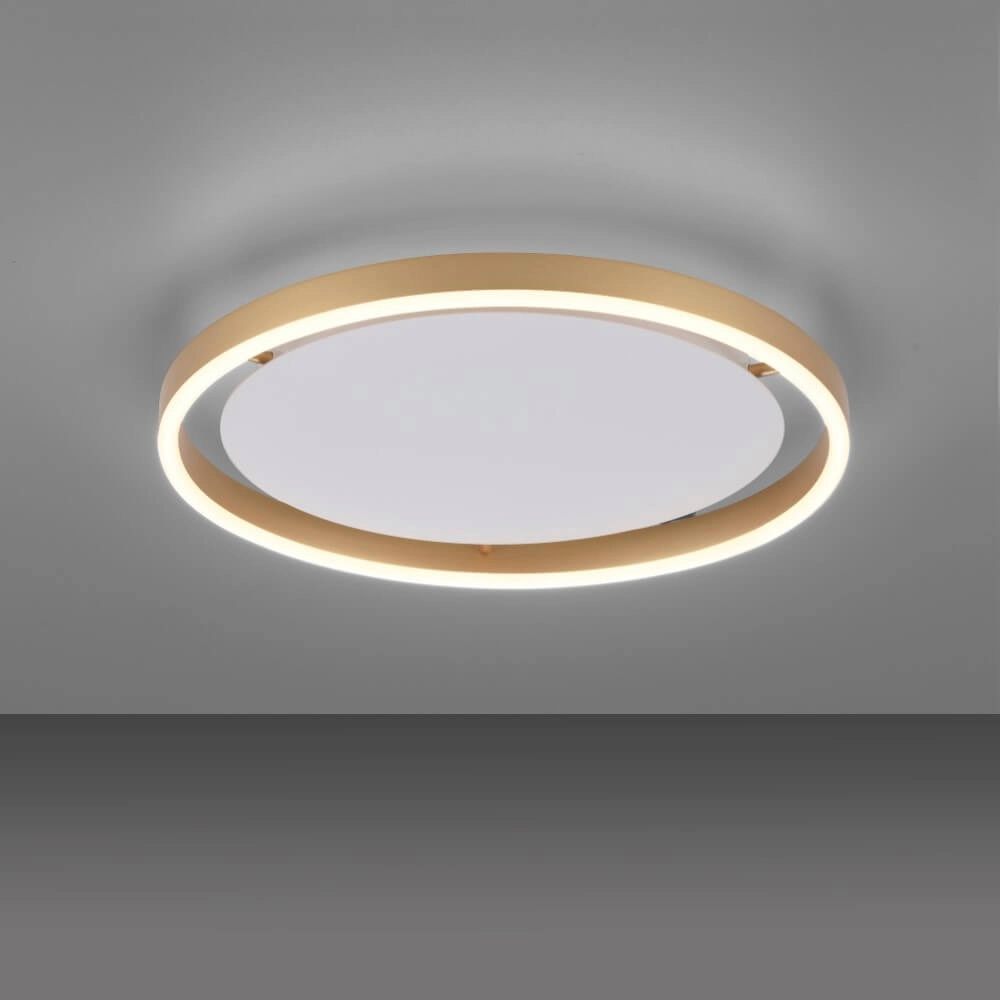 Ceiling lamp Ritus brass Ø 39.3cm Just Light 4043689985622