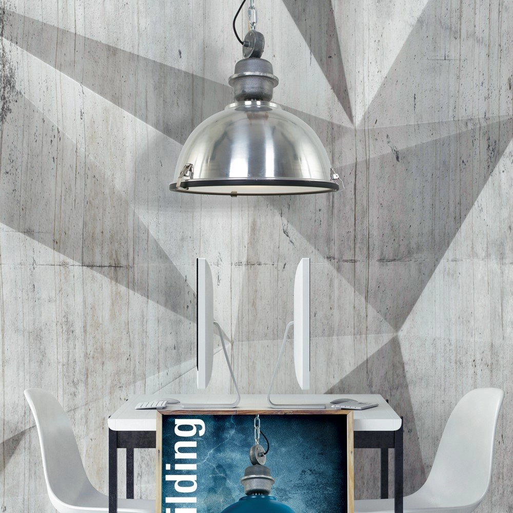 Pendant lamp Bikkel metallic gray Steinhauer 8712746105179