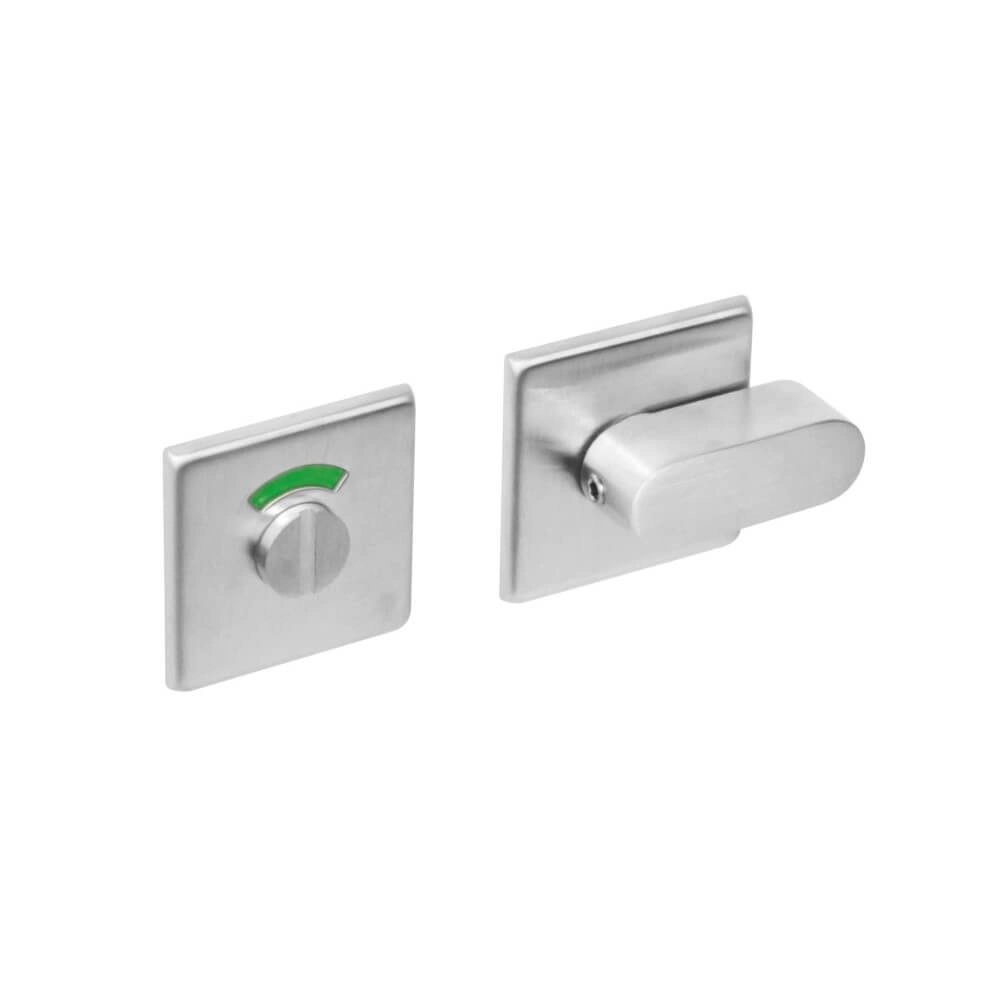 Toilet closure Tira square stainless steel