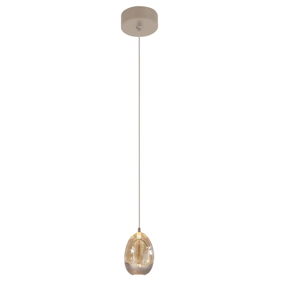Pendant lamp Champagne Egg champagne single