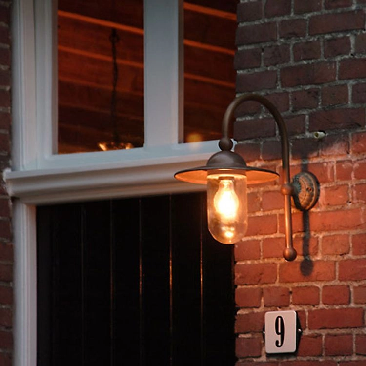 Outdoor lamp rural Piavon lead grey Tierlantijn 8716803506268
