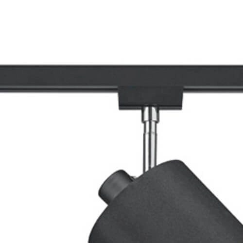 2-phase rail lamp Duoline black with gold Trio 4017807472295