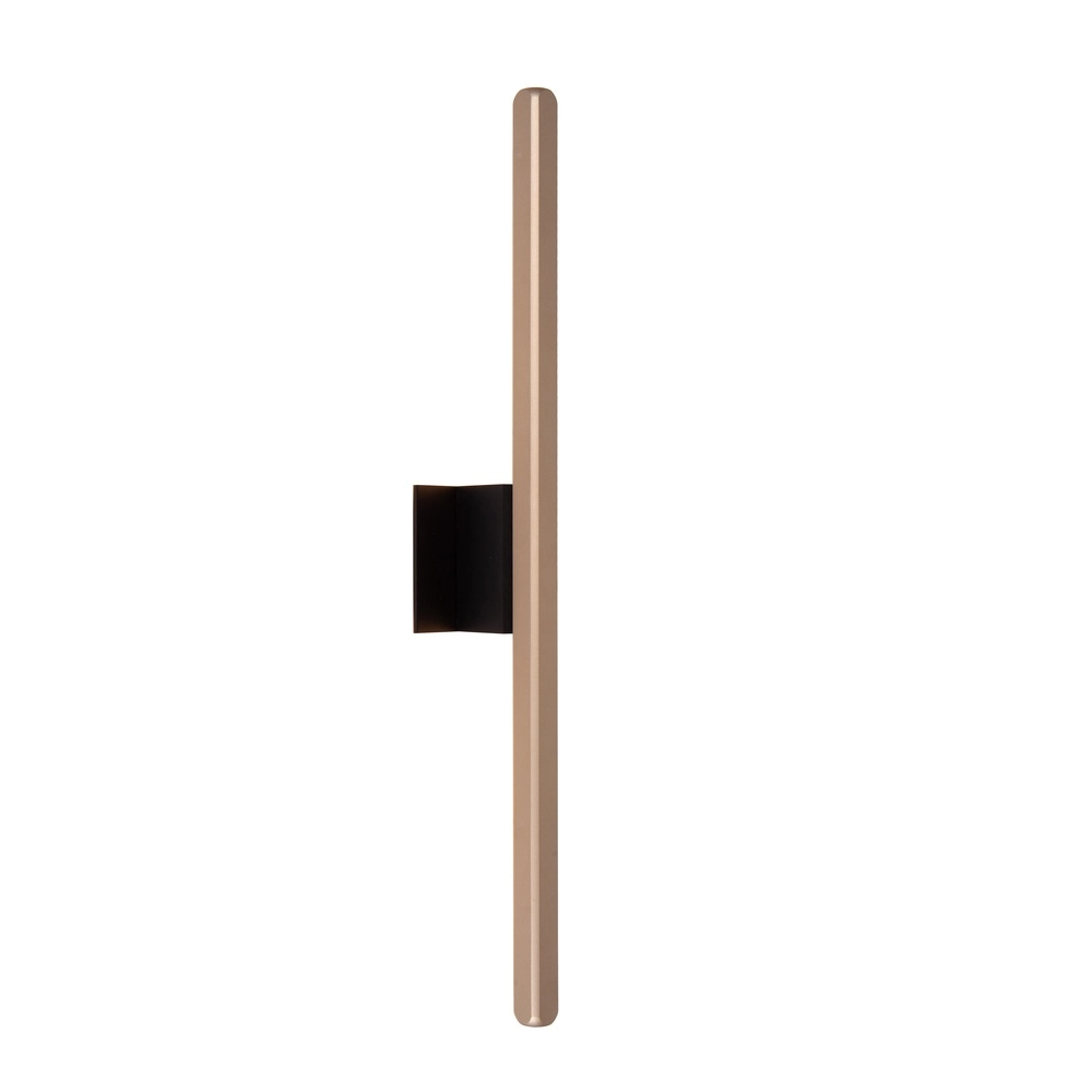 62cm champagne led wall lamp Braga