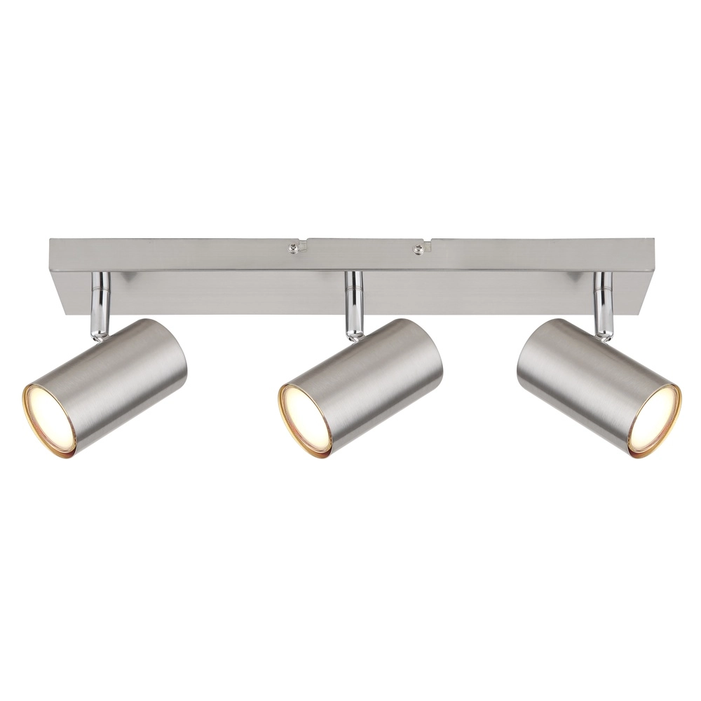 Ceiling lamp 3-lights Robby nickel Globo 9007371436521