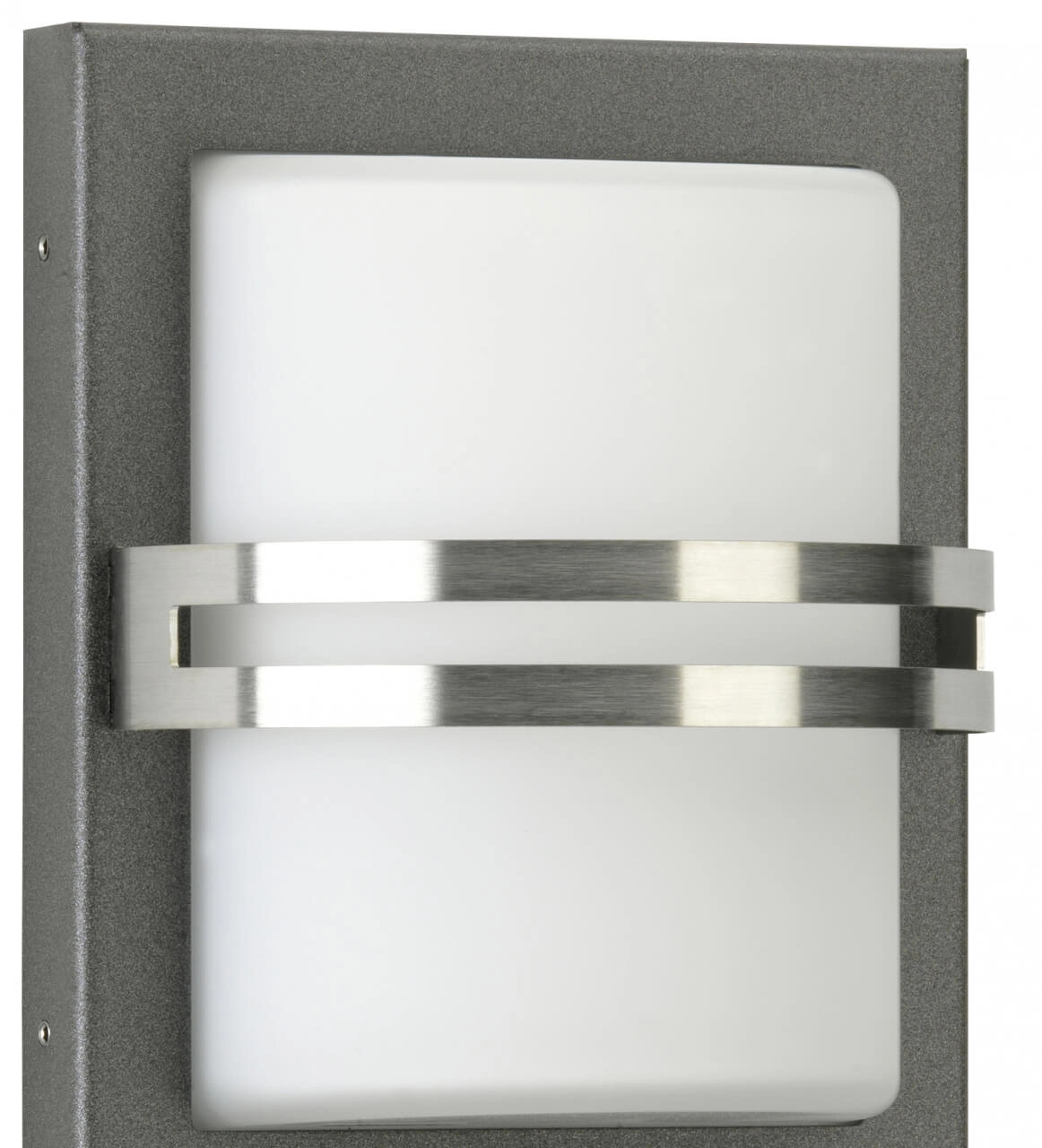 Anthracite outdoor wall lamp Square sensor Albert 4007235262612