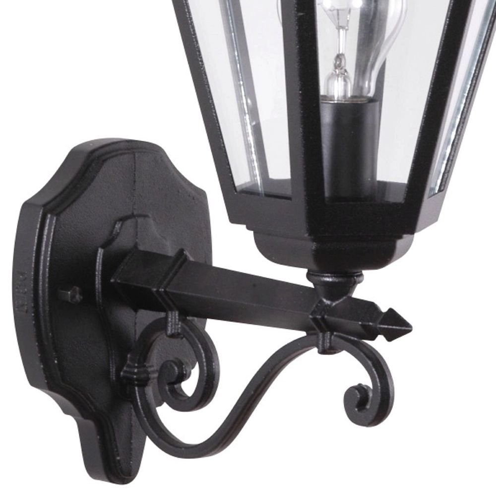 Wall lamp classic Teccia Up 50cm dark green Franssen 8019093027032
