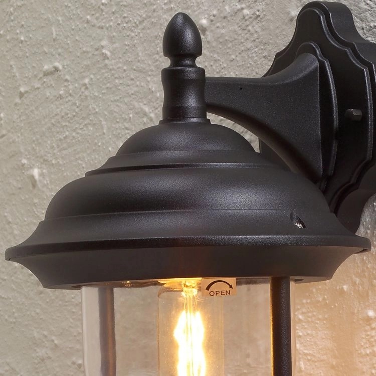 Outdoor lamp Parma Down Classic Black KonstSmide 7318307222753