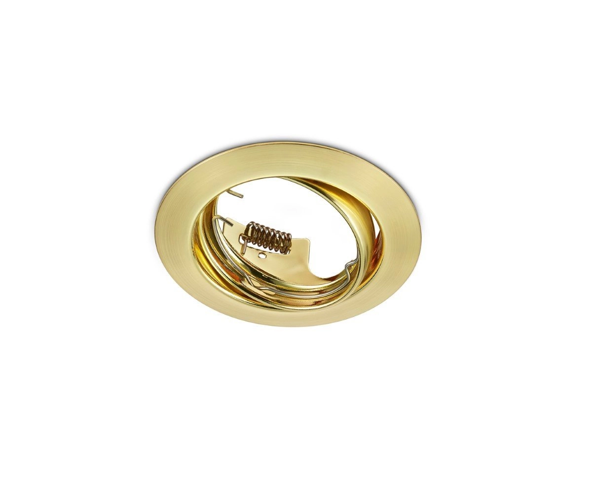 Round recessed spotlight Jura GU10 8.3cm gold