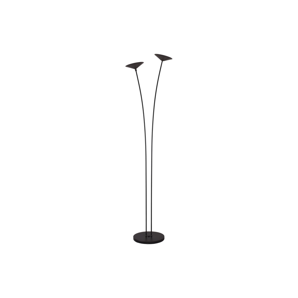 2-light floor lamp Ceppo Black Masterlight 8718121348612