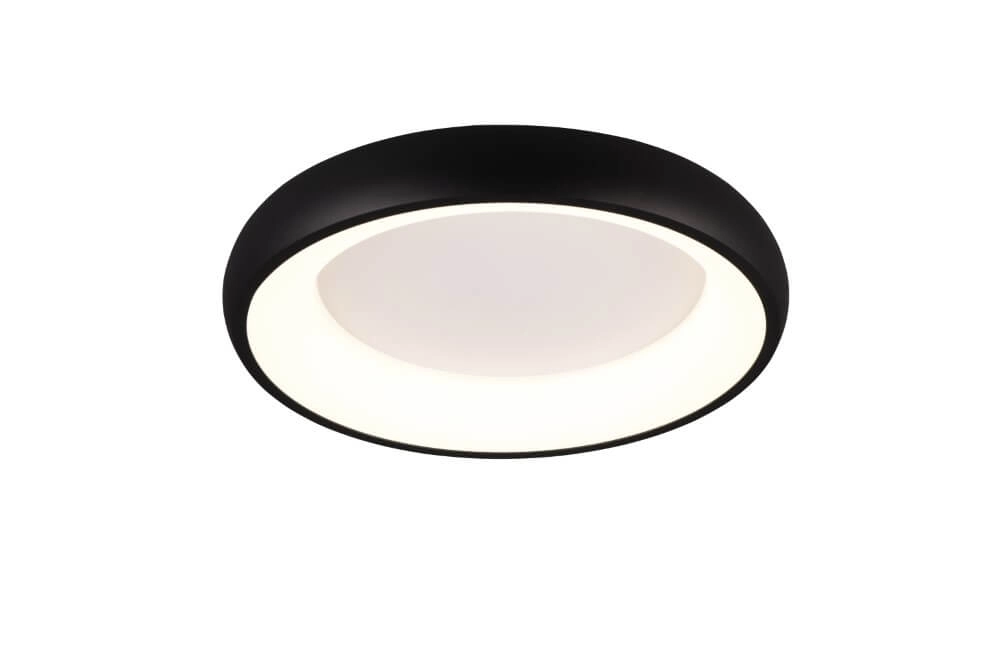 Led ceiling light Cardona black - Ø 45cm Trio 4017807613902