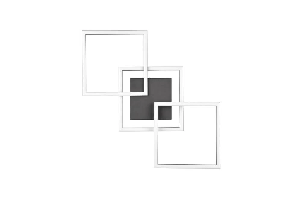 Black ceiling lamp Trail design Trio 4017807577129