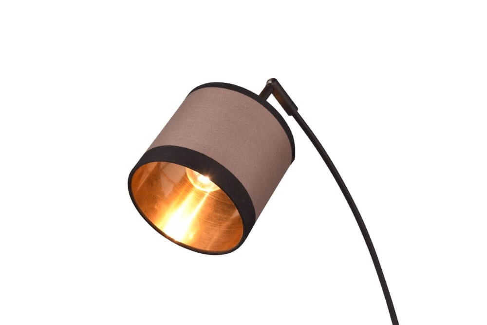Standing lamp Davos taupe 3-light Trio 4017807574364