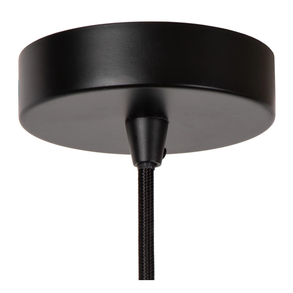 Pendant lamp Tagalog Ø 40cm black Lucide 5411212211620