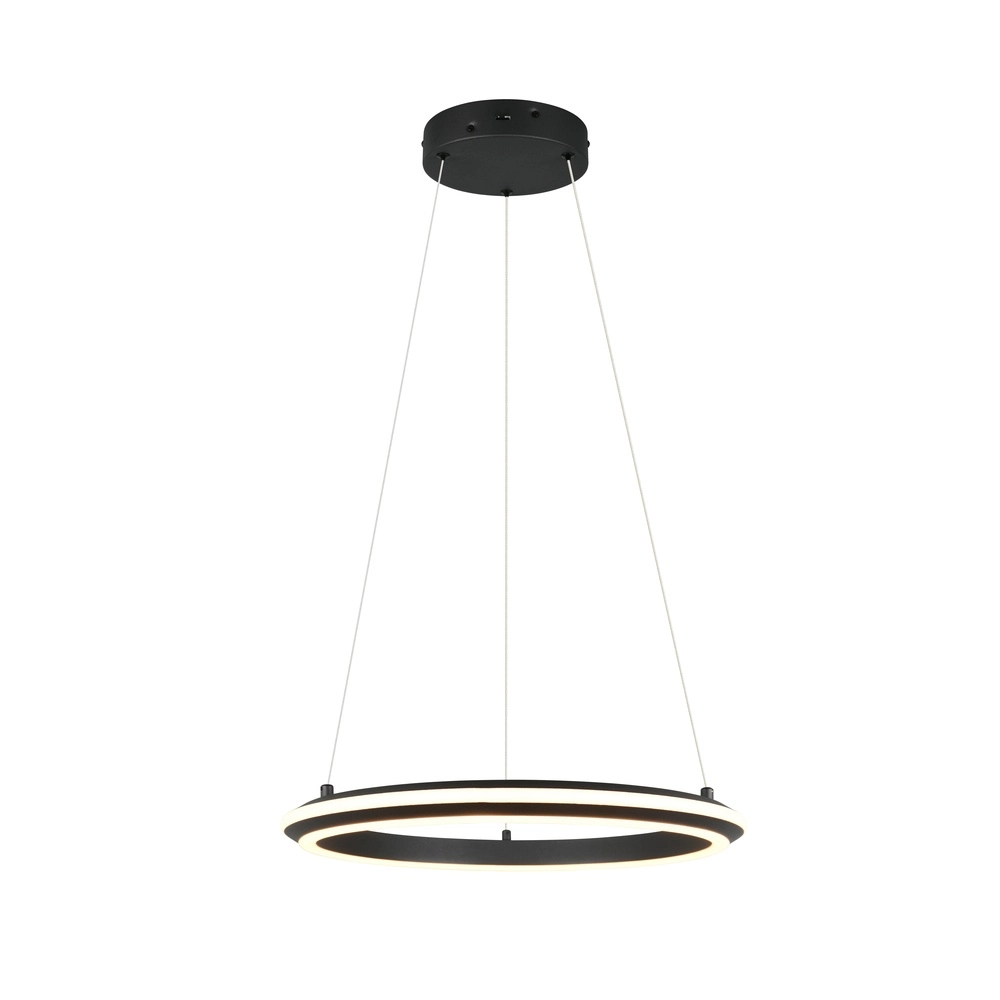 Pendant lamp Amador black Ø 45cm