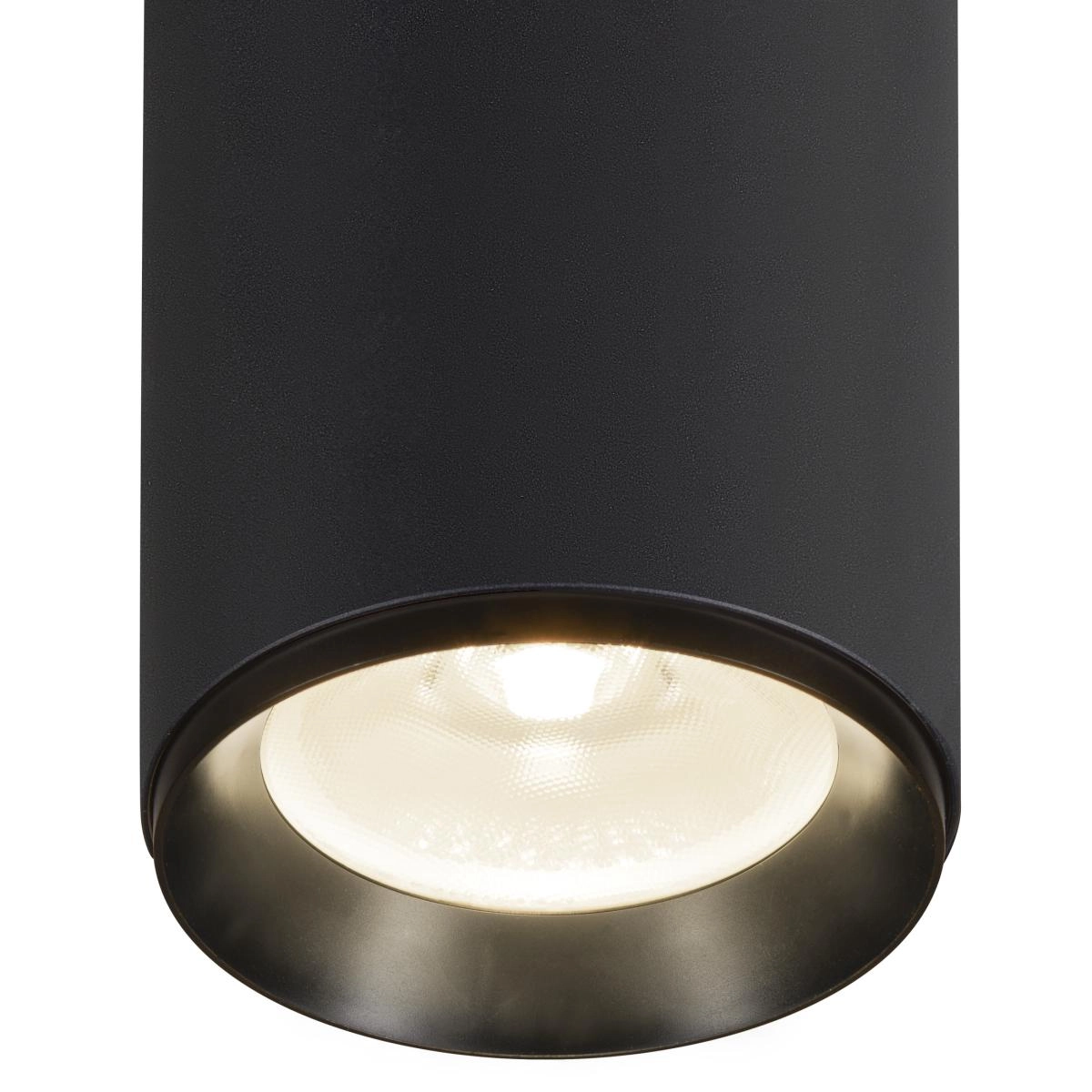 Surface-mounted spot Numinos XL cylinder black 4000K - 24deg SLV 4024163260954