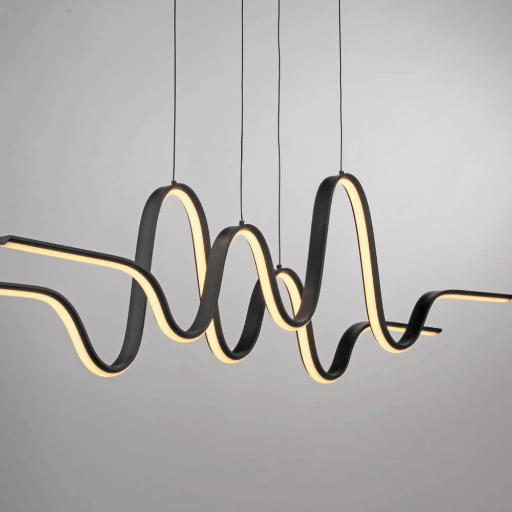 Design pendant lamp Altitude black Paul Neuhaus 4012248385241