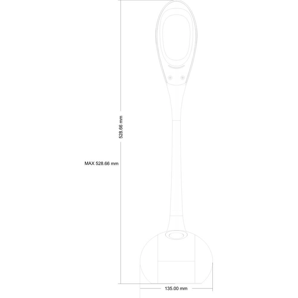 Desk lamp Tarron white Globo 9007371286911
