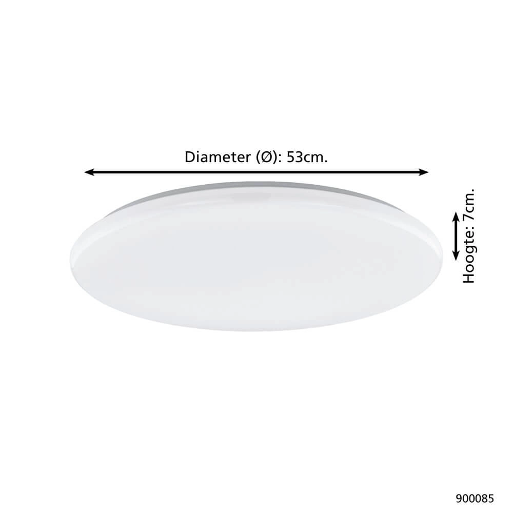 Ceiling light Zigbee Totari-Z Ø 53cm white Eglo 9008606225460