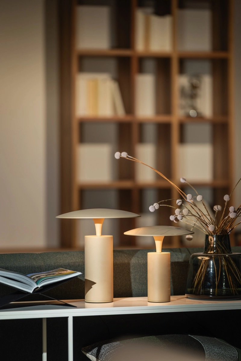 Led table lamp Jess Ø 33cm - sand ETH 8720195311126
