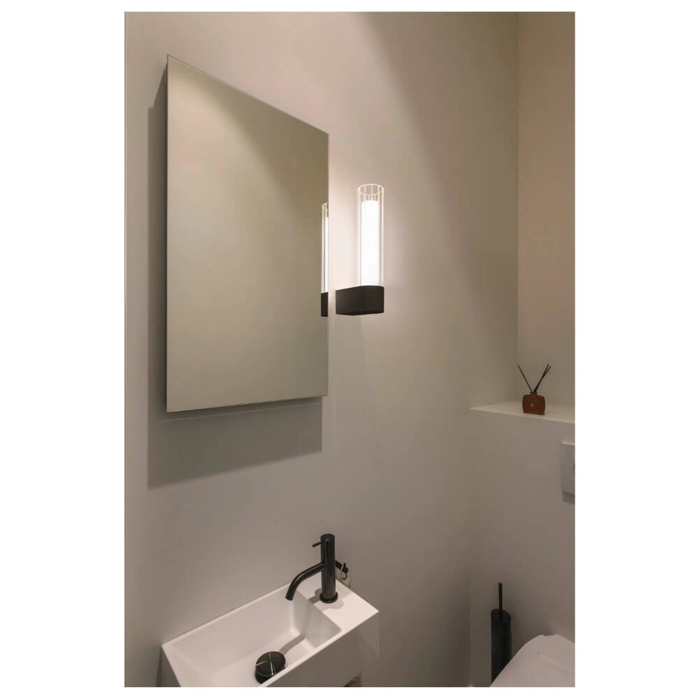 Bathroom wall lamp Lygant Single black SLV 4024163280679