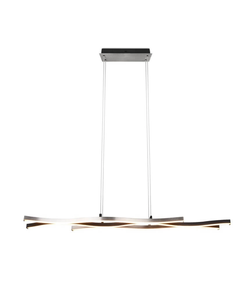 Hanging lamp Blaze black with metal Trio 4017807540161