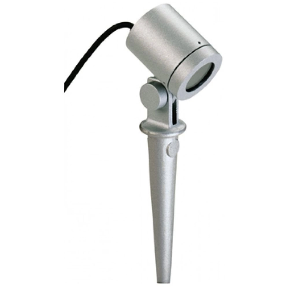 Porch spot Orientable Silver gray