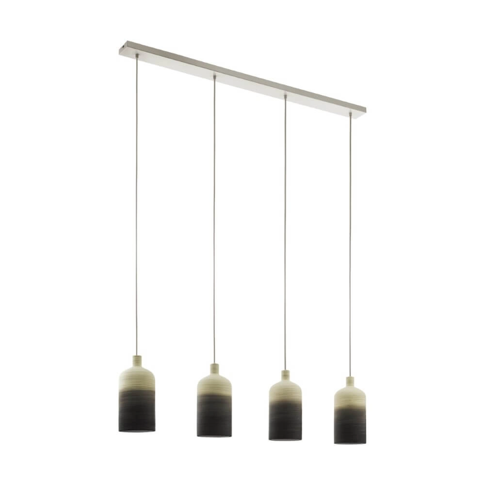 4-light hanging lamp Azbarren beige