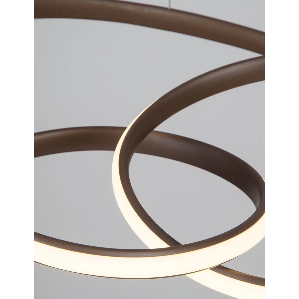 Design pendant lamp Menton coffee brown Lyora 5212017424310