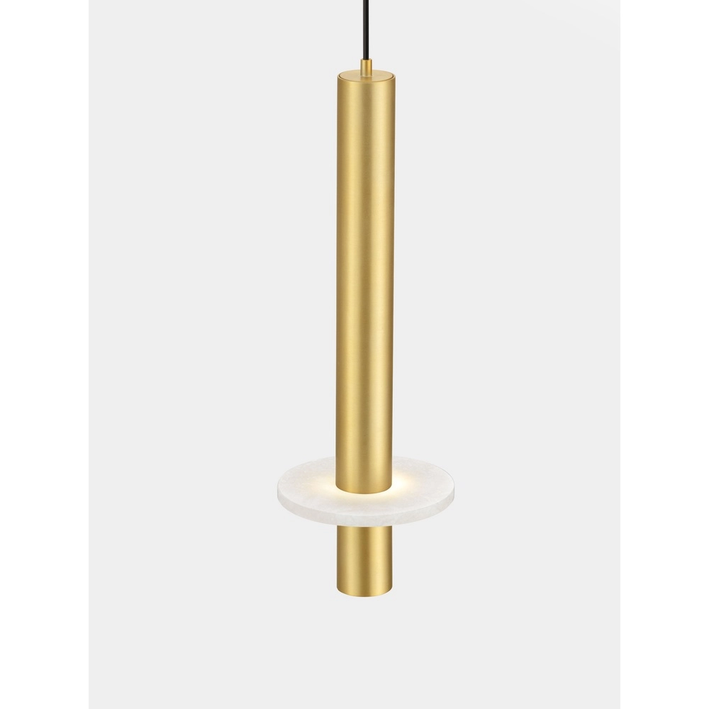 Design pendant lamp Noemi gold with white Ø 11cm Lyora 5212063503304
