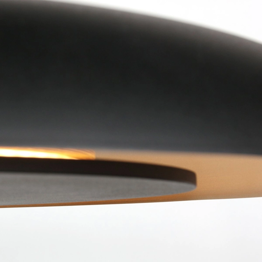 Pendant lamp Golden Veil black Ø 60cm Steinhauer 8712746180305