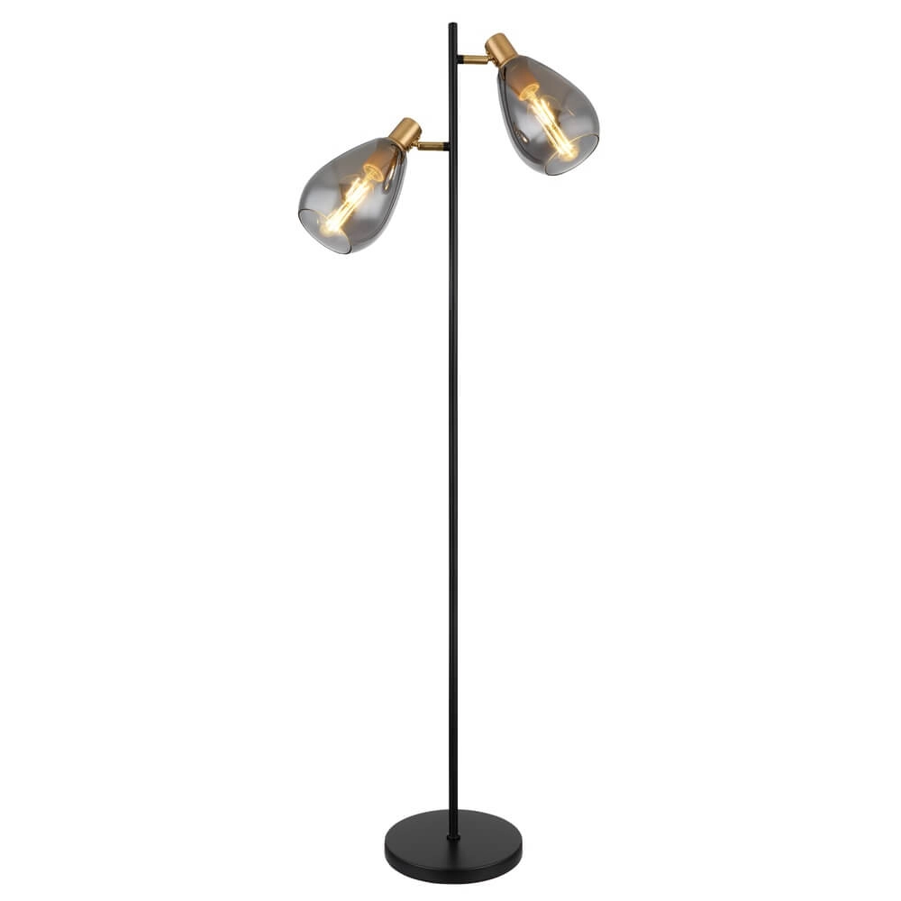 Floor lamp Fanni Black Double Globo 9007371439799
