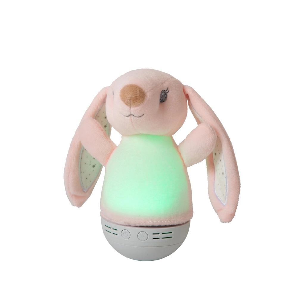 Night light Dolly on battery with music function - pink Lucide 5411212771476