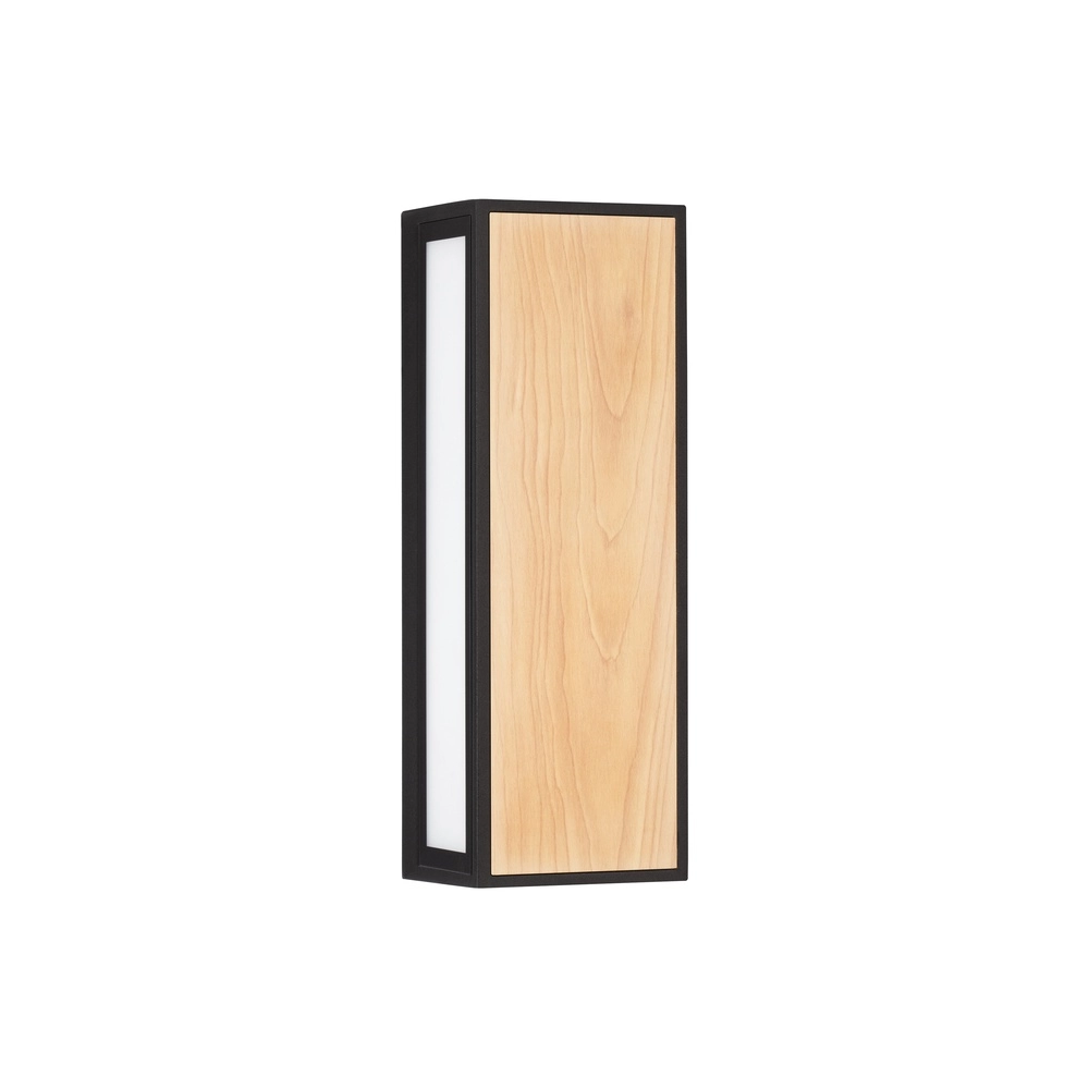 Wall lamp Astral anthracite with wood Lyora 5212017449948