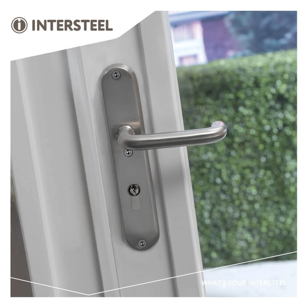 Backdoor hardware Aurano core pull protection oval PC 55mm stainless steel Intersteel 8714186394786